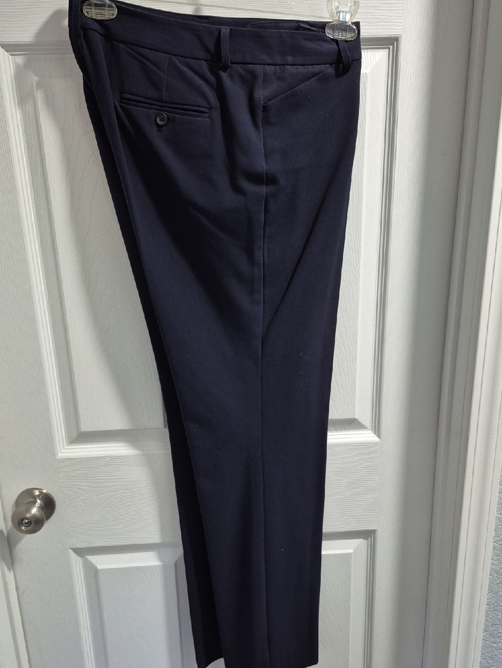 Mixit Women's Navy Dress Pants - Slim Tailored Trousers